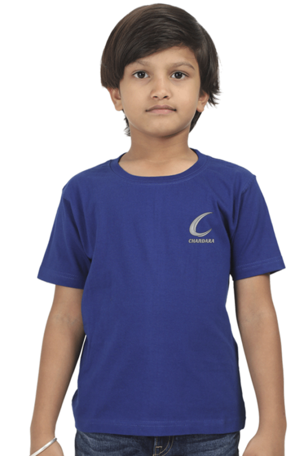 Boy Round Neck Half Sleeve T-shirt for Kids Aged 36-48 Months (QK)